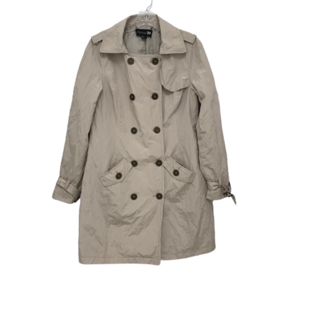 Forever 21 Khaki Trench size large